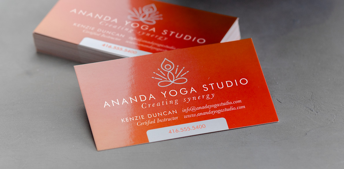 Glossy Business Cards 4