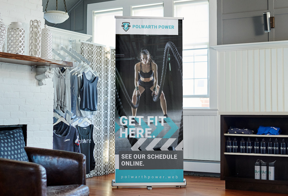 personalized pull up banners