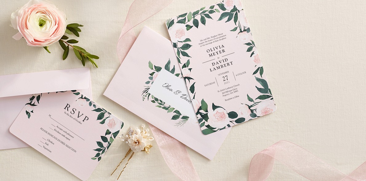 Addressed Envelopes - Matching Design 3