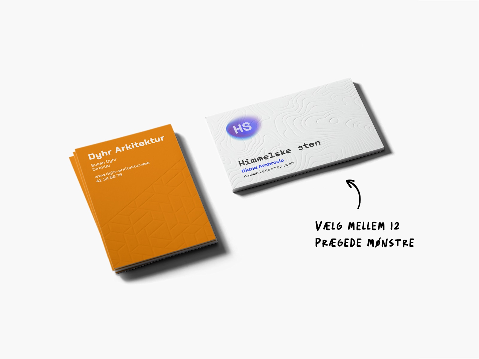 Visitkort med letterpress 3