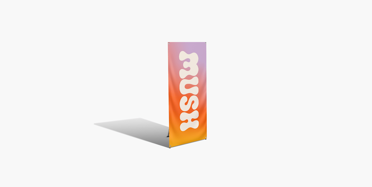 X-banner – indendørs 3