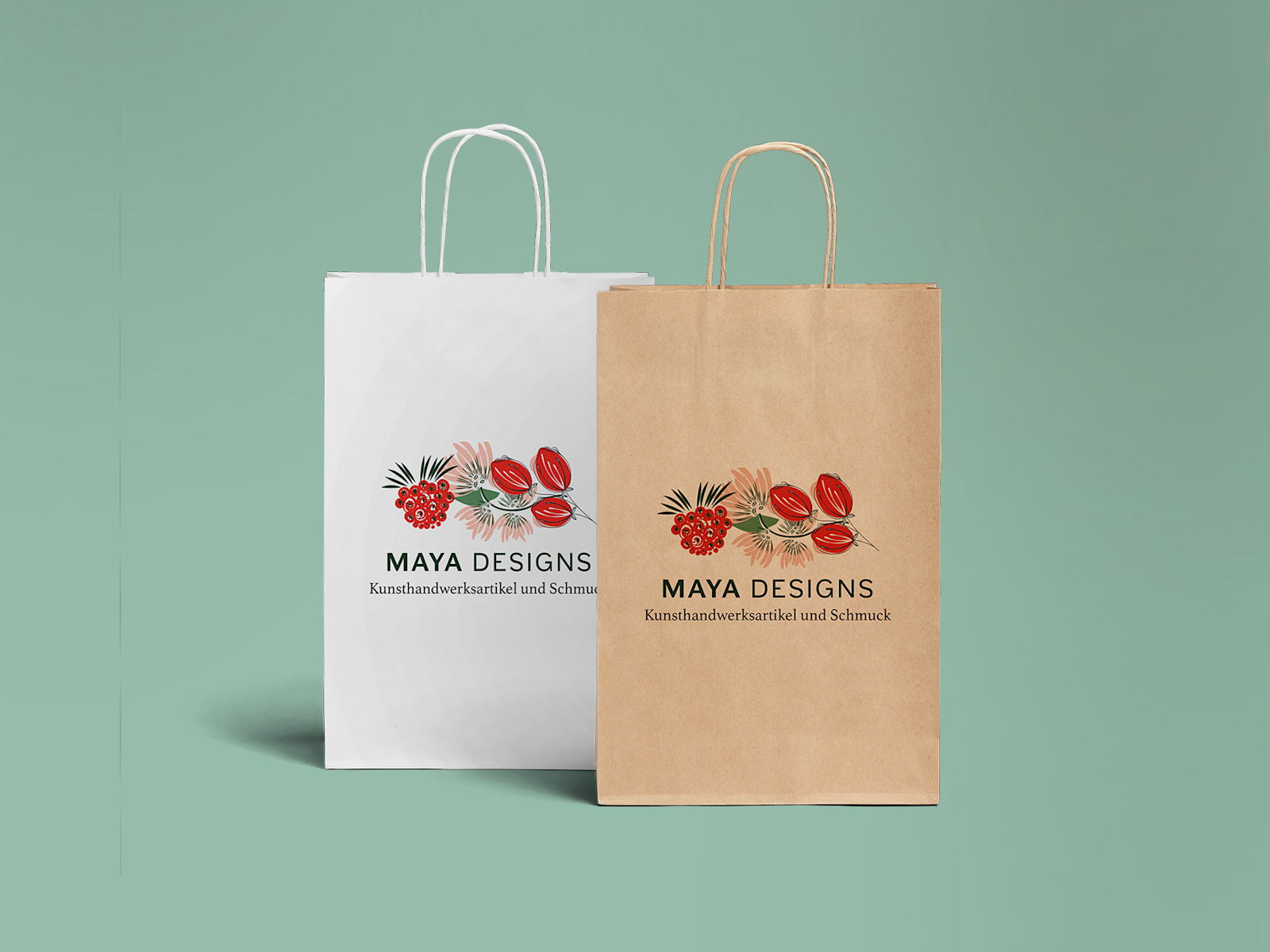 Papiertüten bedrucken, Papiertaschen mit Logo | VistaPrint