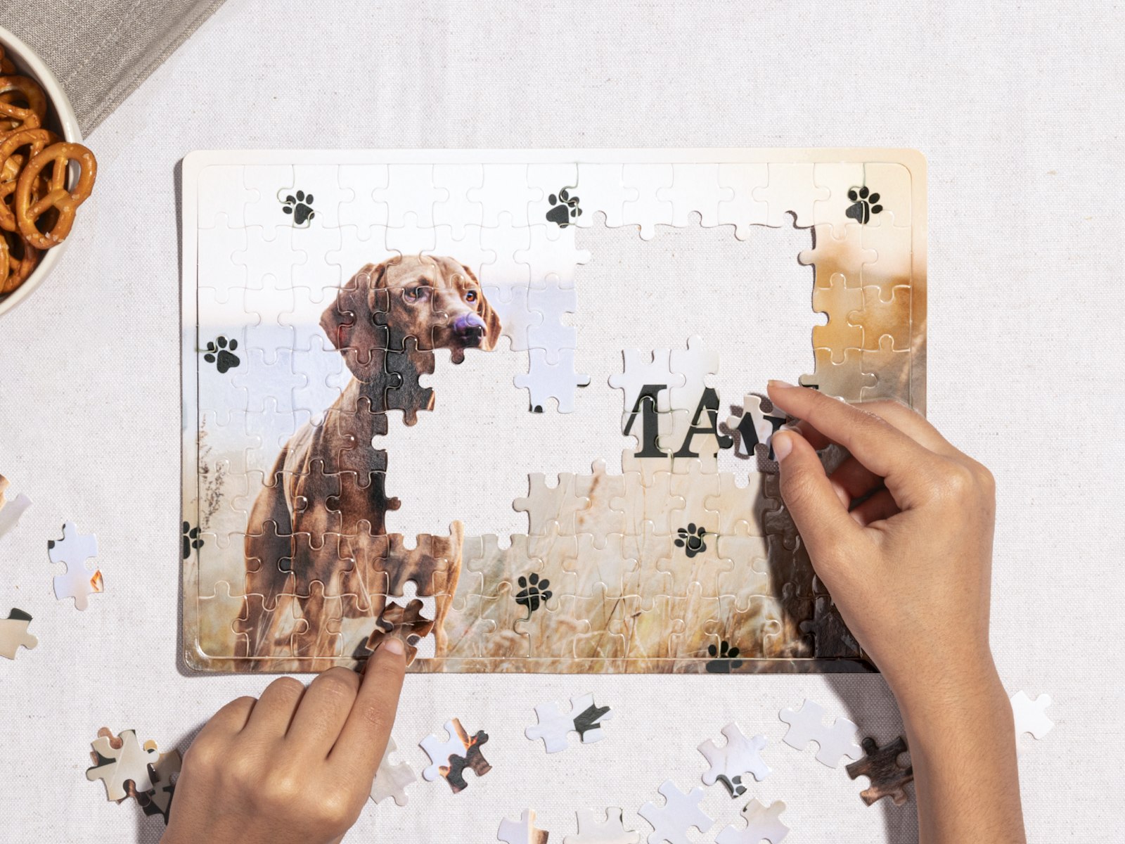 Personalisiertes Puzzle, Individuelles Fotopuzzle Vistaprint