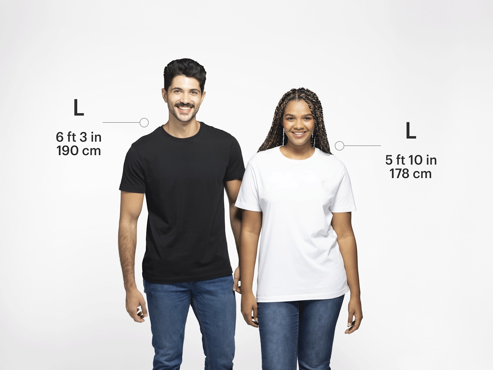 CottoVer®-Unisex-T-Shirt mit Rundhalsausschnitt 6