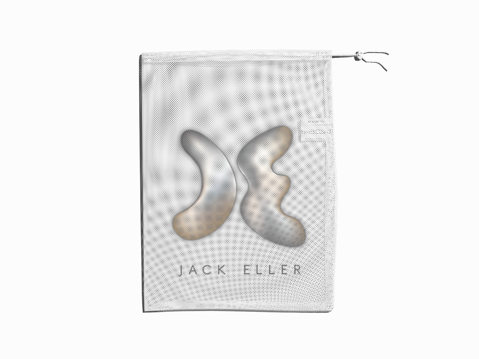 Recycelter Zugbeutel aus Netzstoff 3
