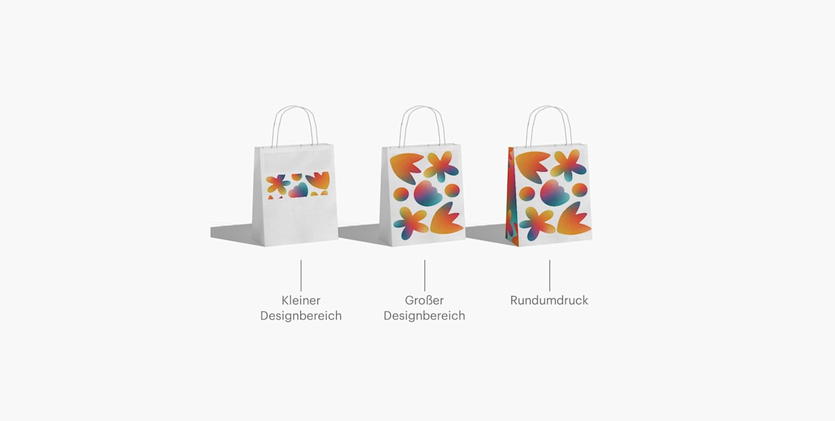 Papiertragetaschen mit Vollfarbdruck 5