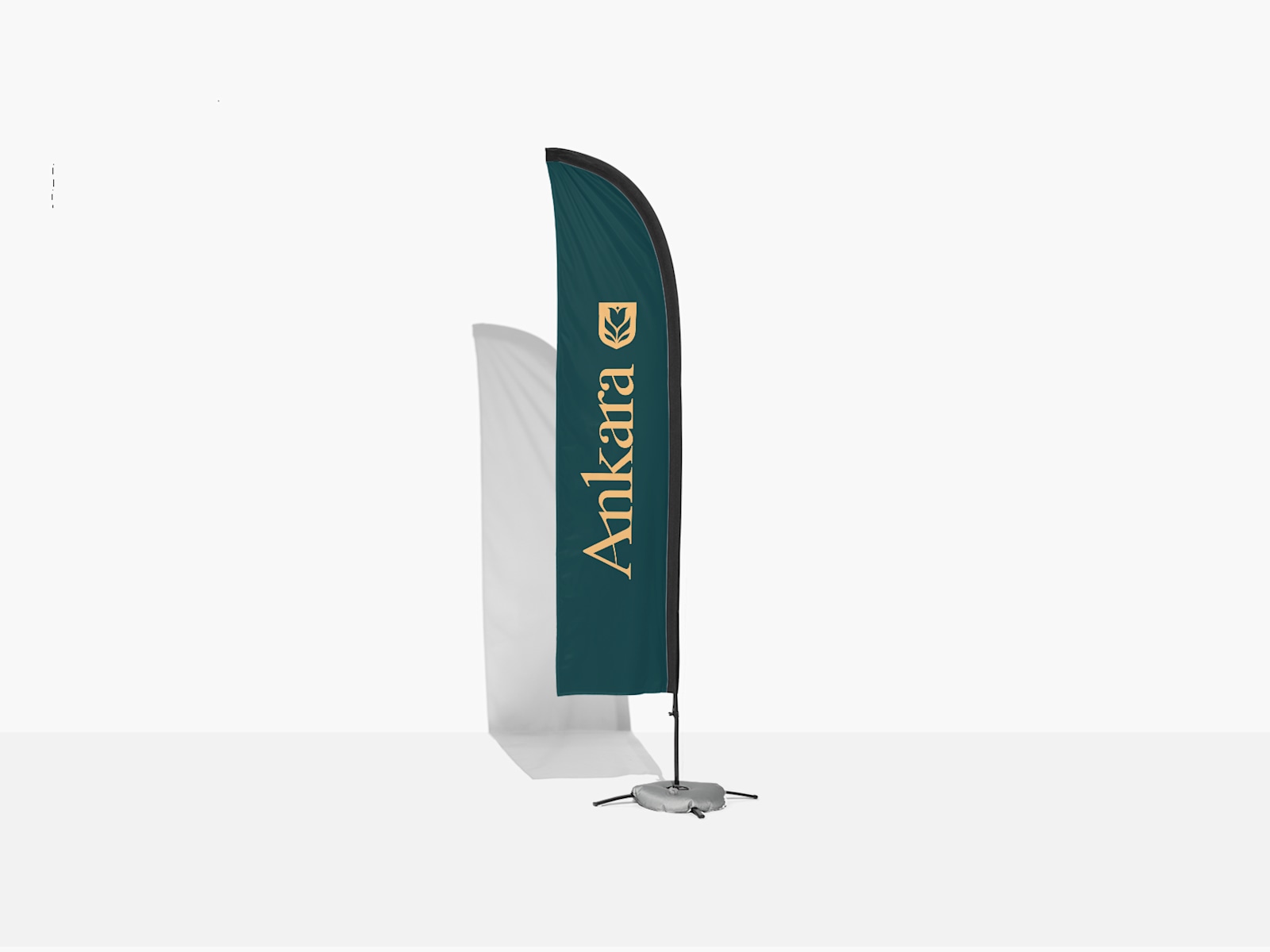 Beachflags mit gerader Form 6