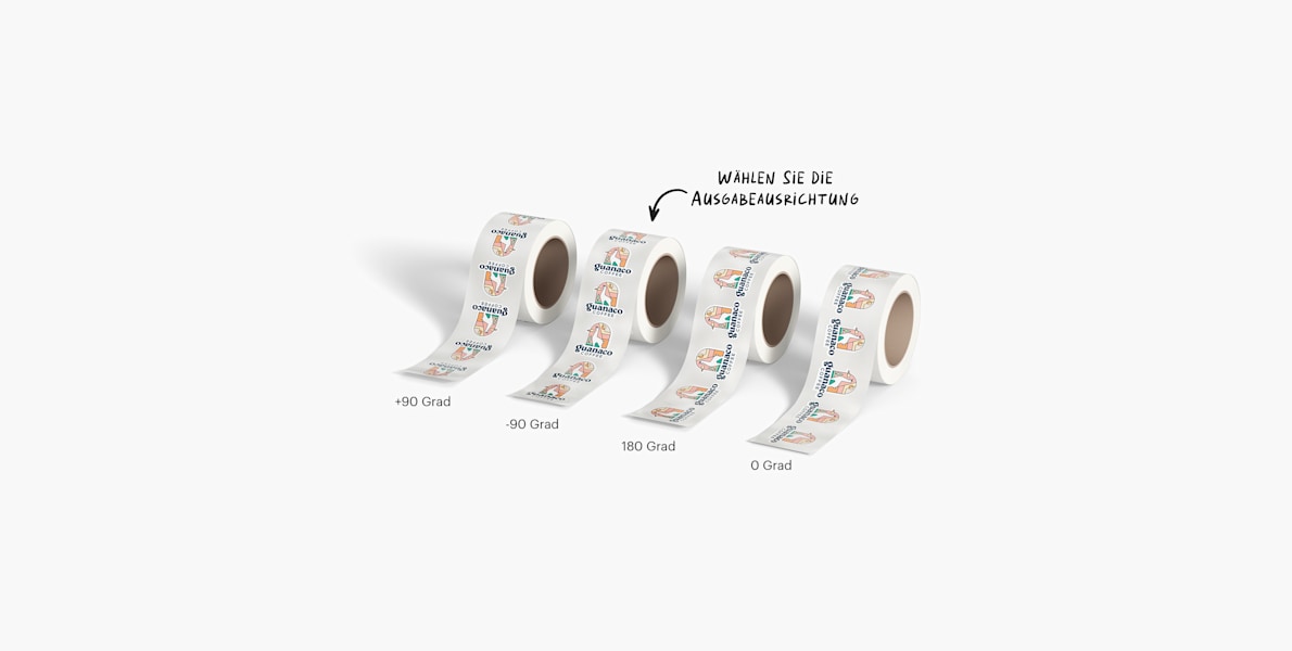 Rollenetiketten für automatische Etikettiersysteme 5