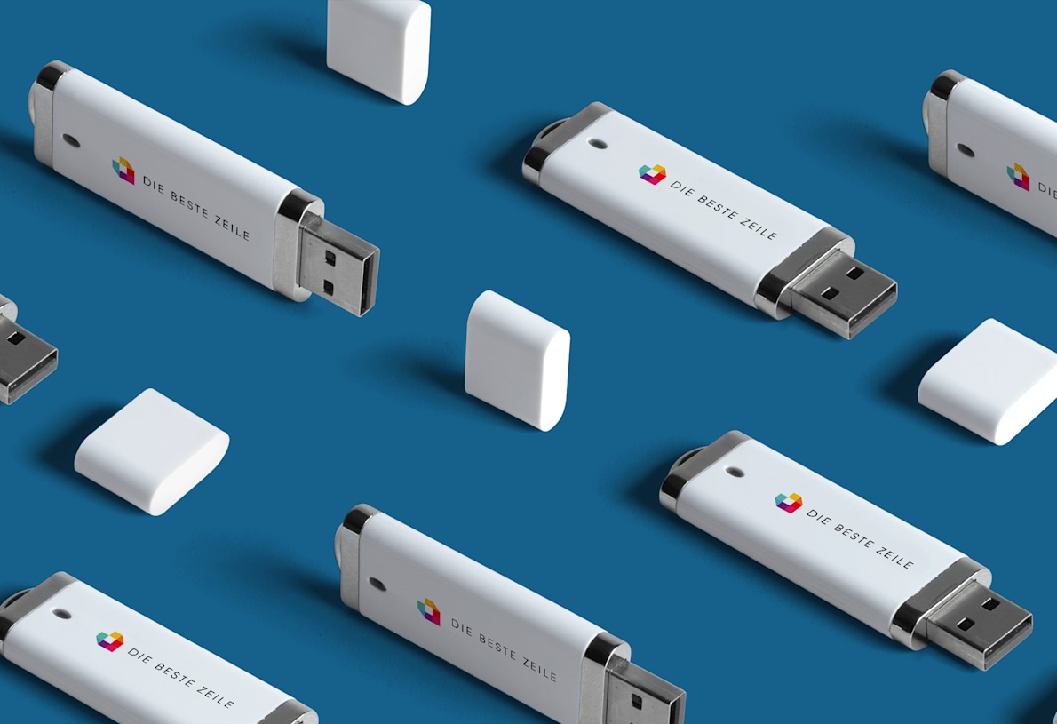 Personalisierbares USB Flash Laufwerk 8 GB VistaPrint