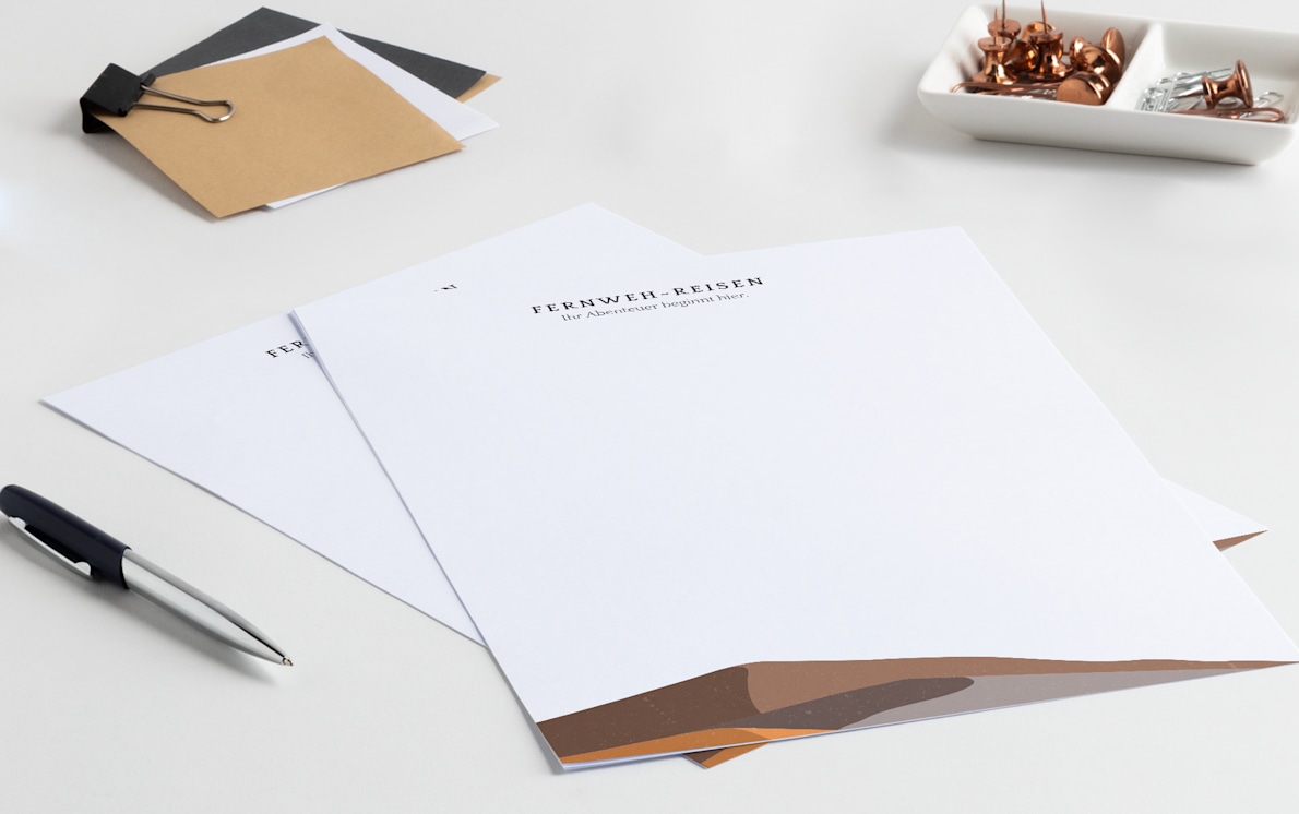 Personalisiertes Briefpapier drucken | VistaPrint