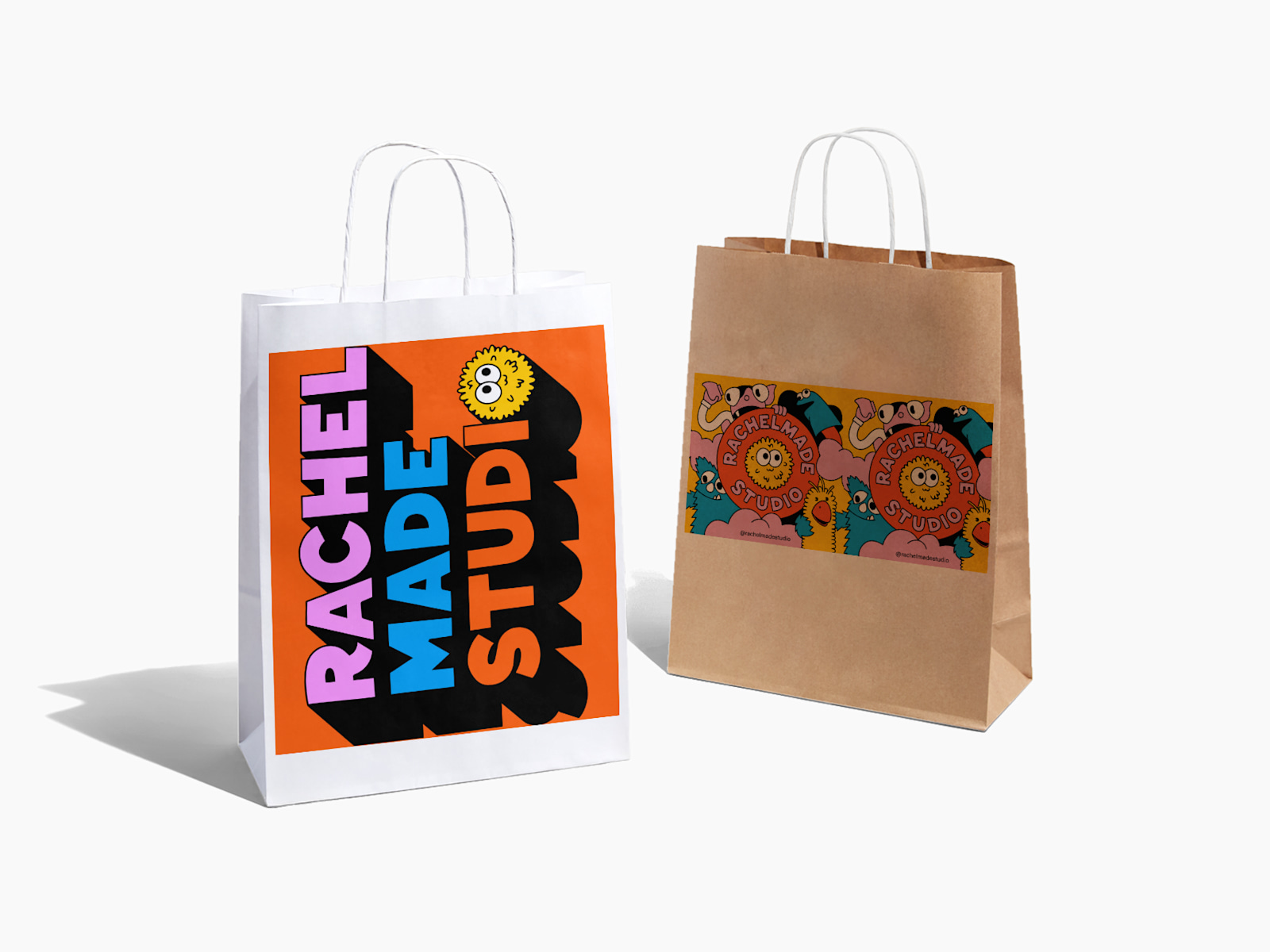 Papiertüten bedrucken, papiertaschen mit logo bestellen | VistaPrint CH