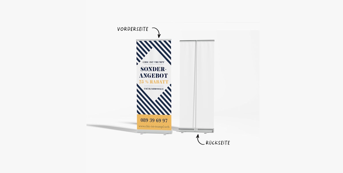 Roll-Up- & Pop-Out-Banner