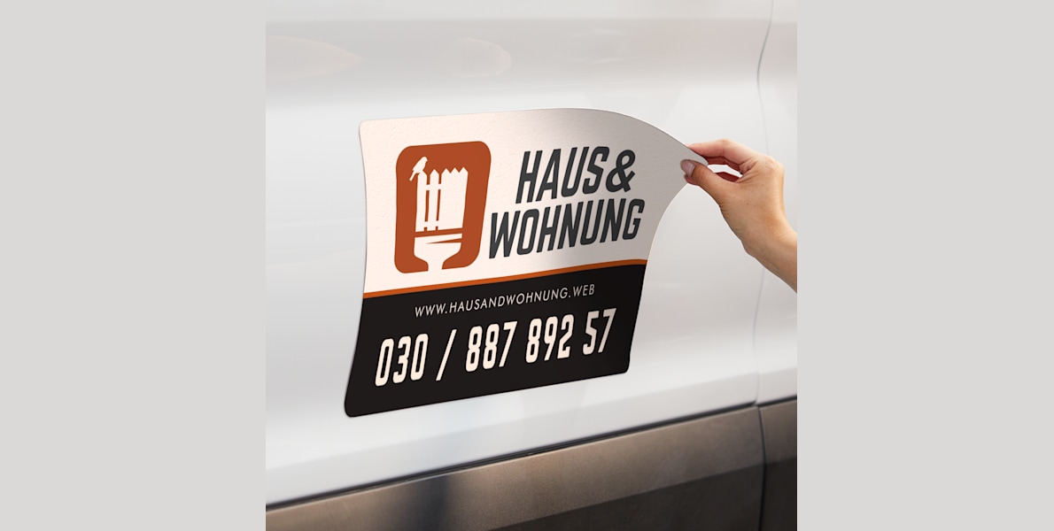 Auto-Magnetschilder