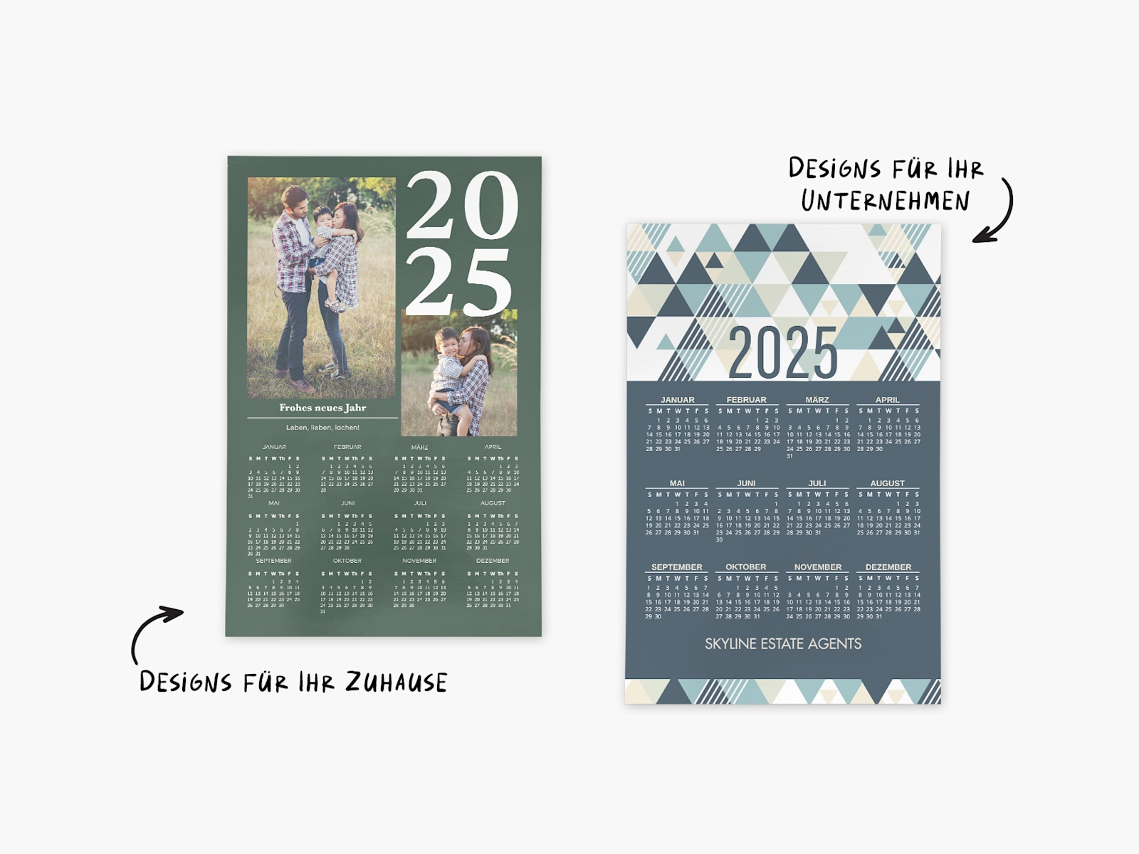 Wandkalender-Poster 2024
