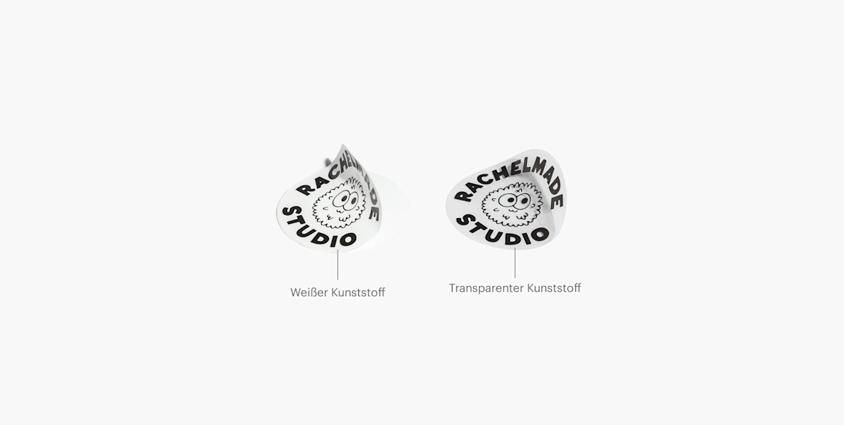 Individuelle runde Sticker, runde Klebe-Etiketten | Vistaprint