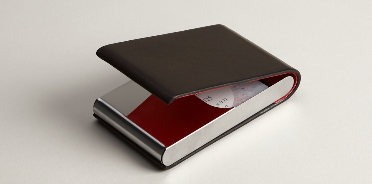 Genuine Leather Business Card Holders Leather Card Case Card
