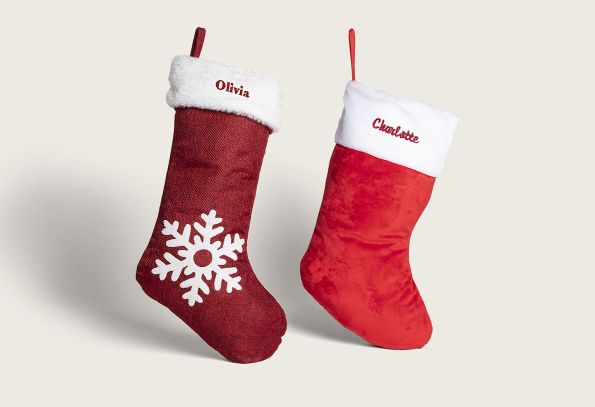 Plain clearance christmas stockings