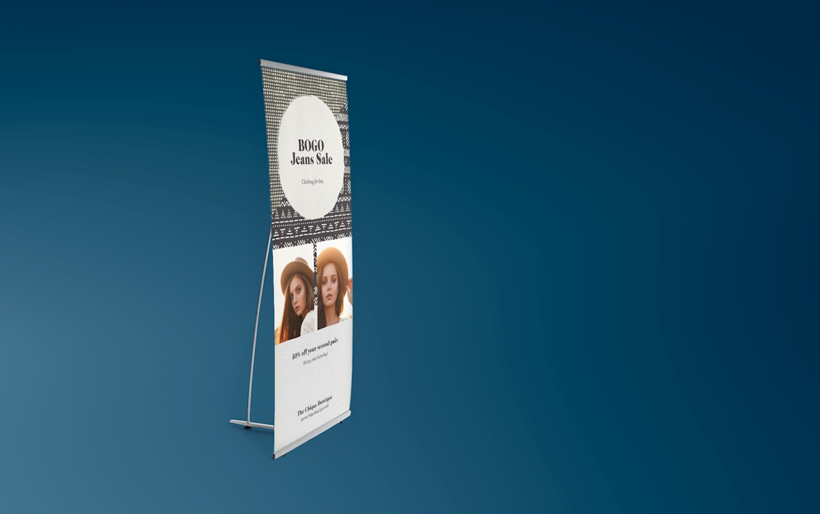 Larger version: Banner Stands