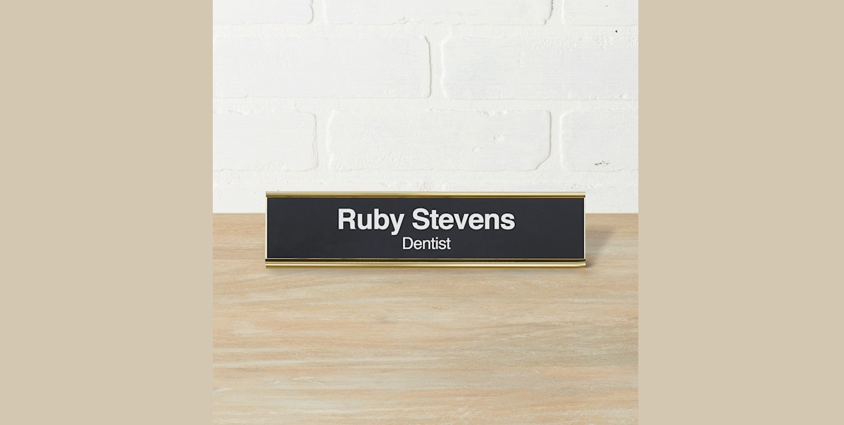 Desk Name Plate, Custom Name Sign, Personalized Wood Desk Name, Customized  Walnut Desk Name, Executive Personalized Desk Name Plate Wooden -   Canada