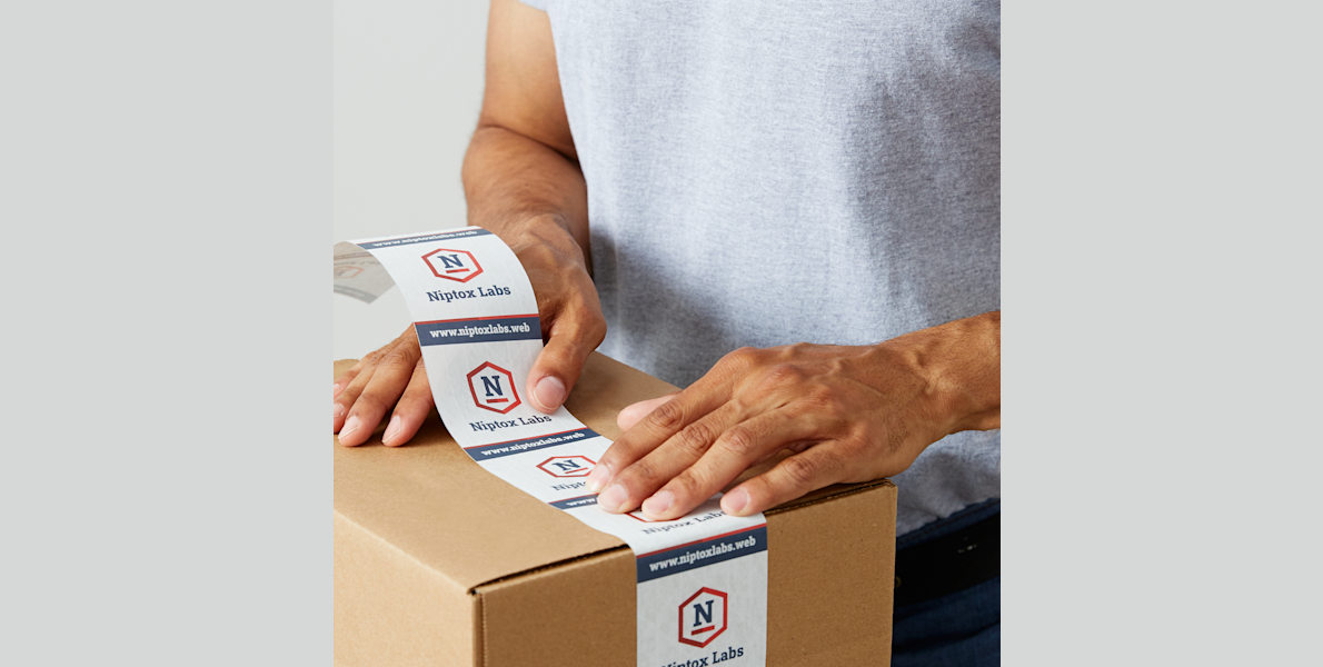 Custom Packing & Shipping Tape VistaPrint CA