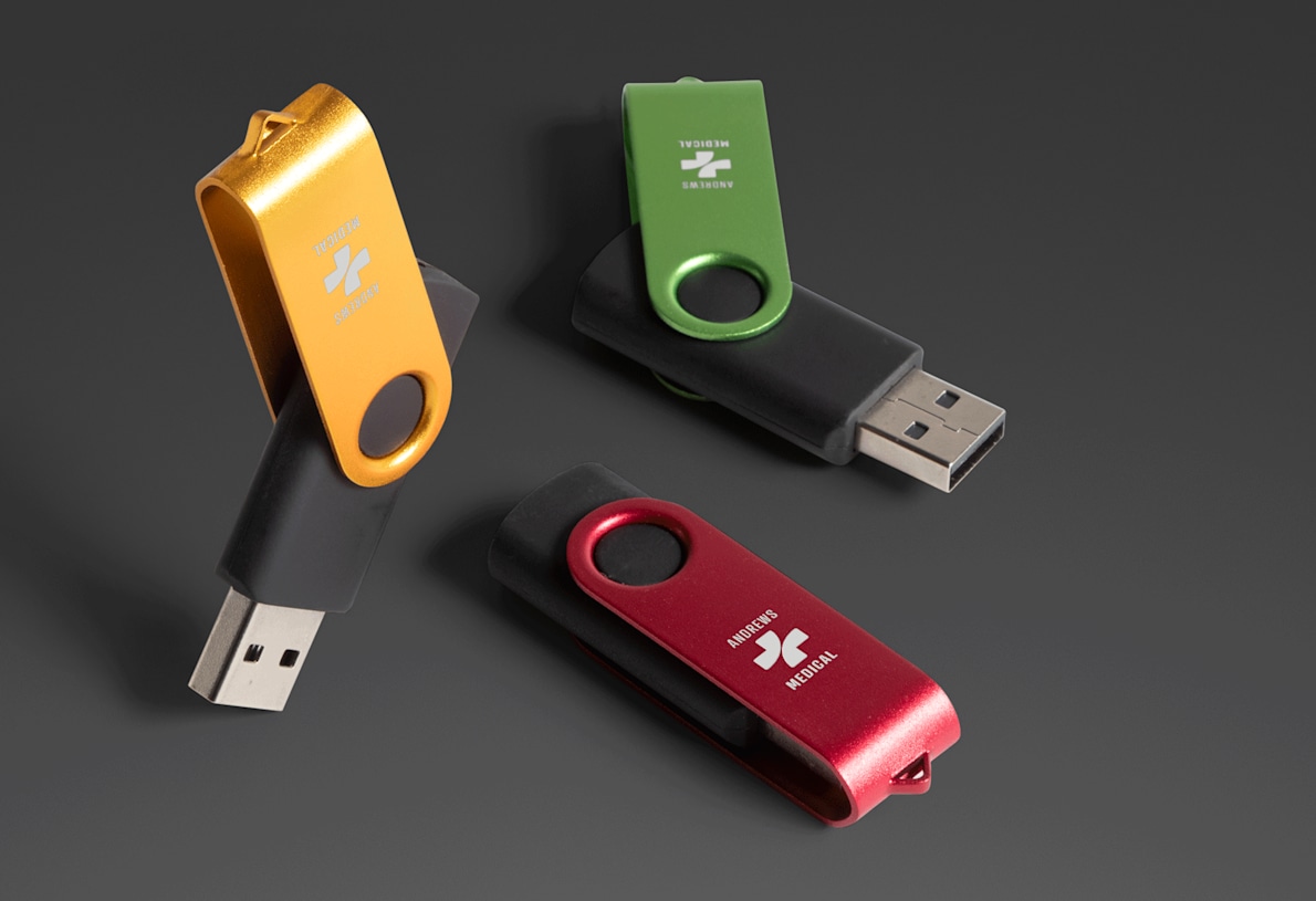Swivel USB Flash Drive 4/8 GB 1