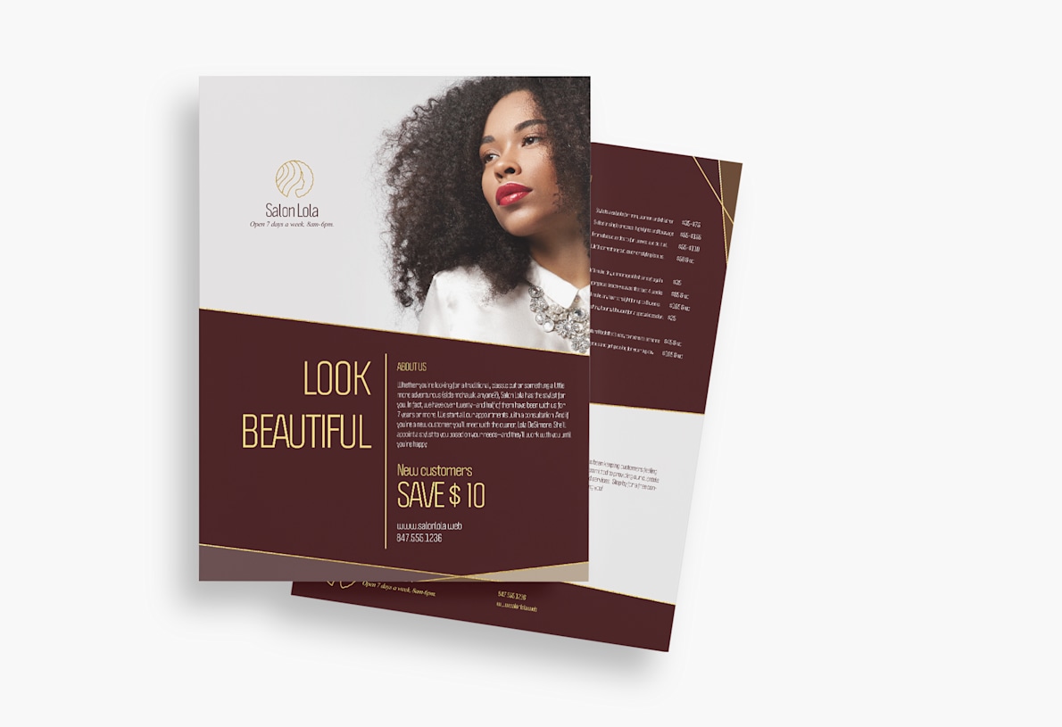 Make your own flyer deals