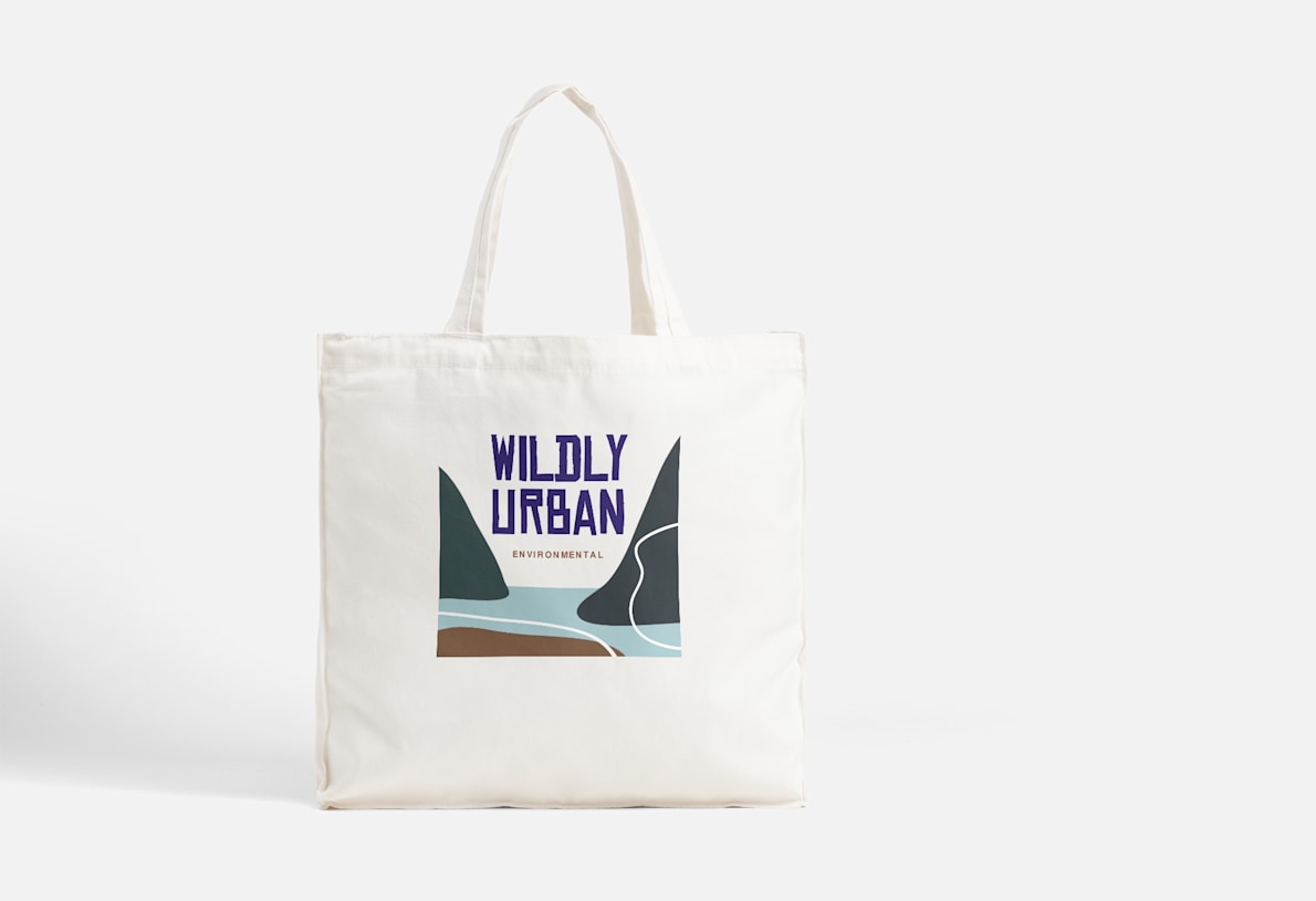 Customised Foldable Cotton Canvas Tote Bag With Logo Print Singapore