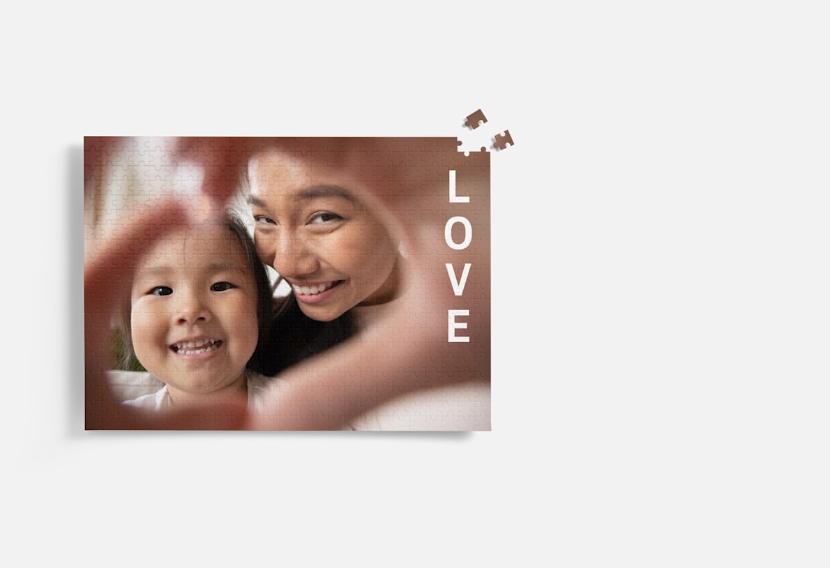 Custom cheap printed puzzles