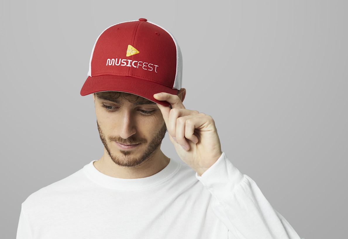 Trucker caps embroidery best sale
