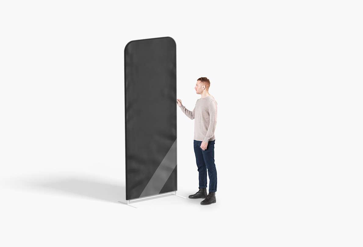 Tension fabric stand