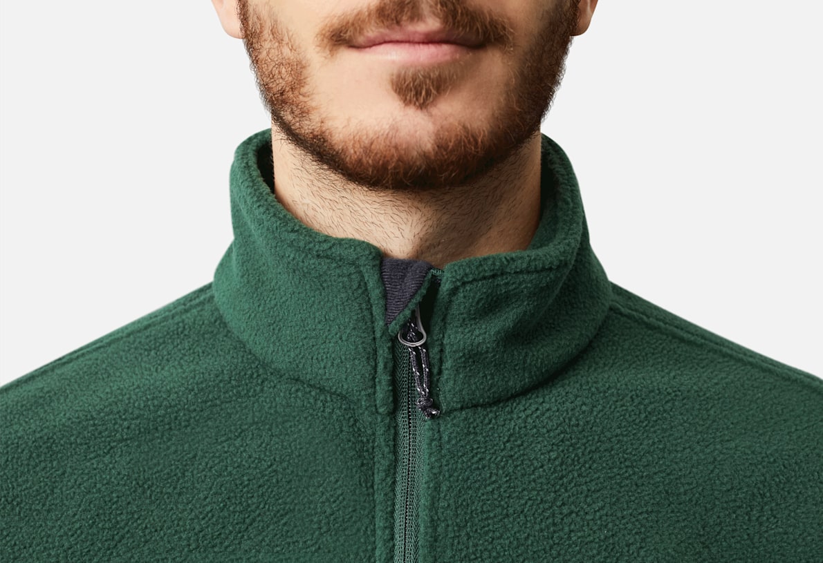 Custom Port Authority® Men's Microfleece Jacket - Embroidery