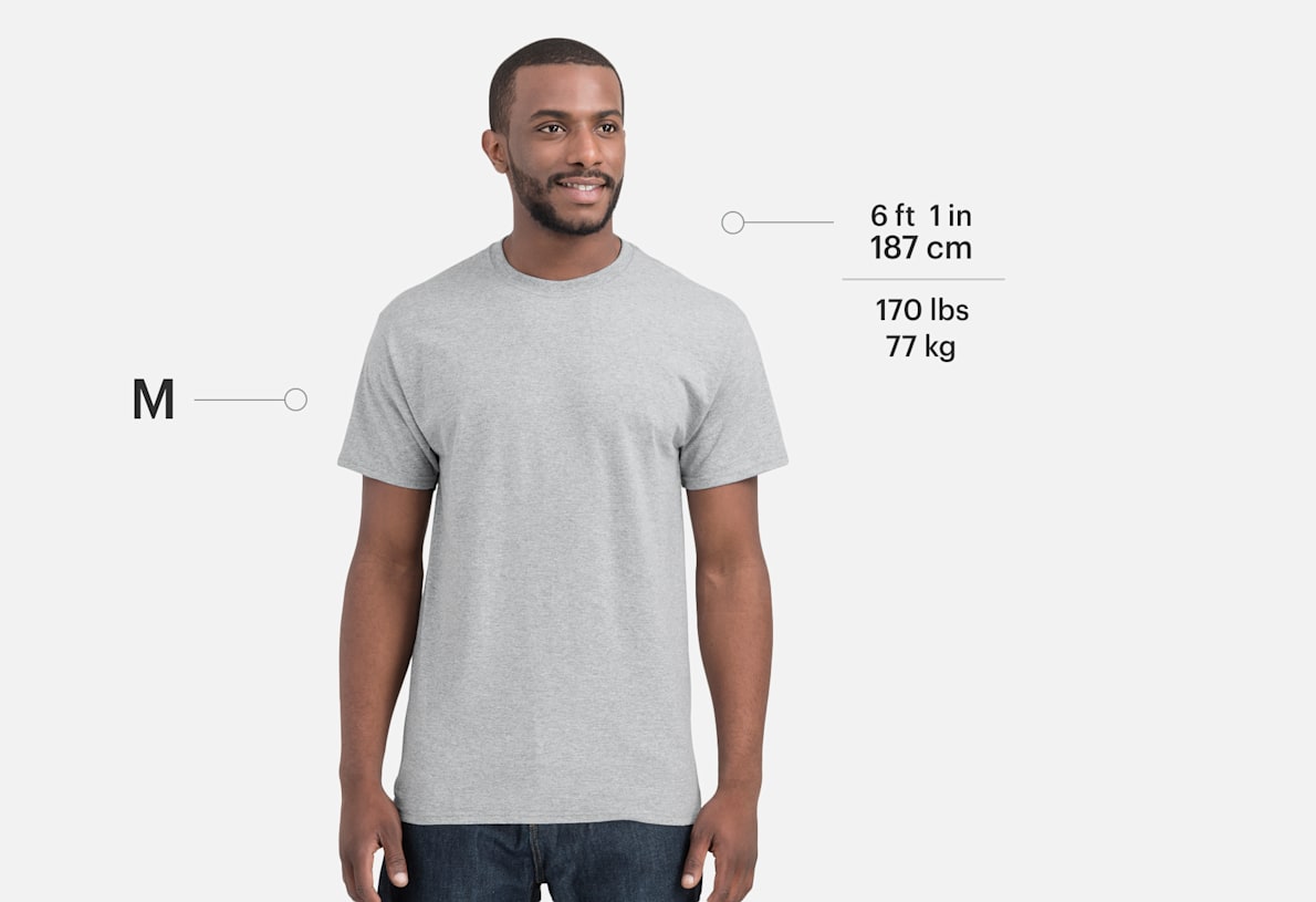 fruit of the loom white t shirts for men