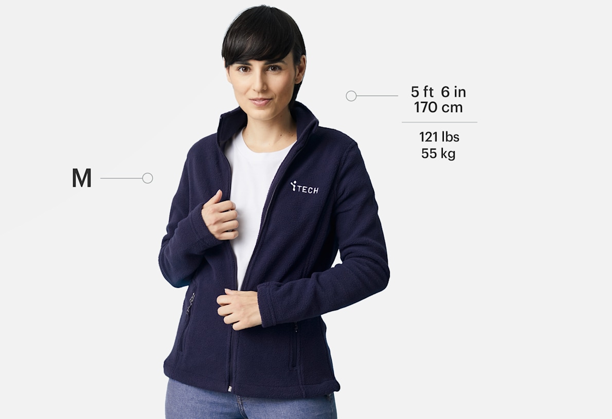 Port Authority® Ladies Value Fleece Jacket True Navy XS 