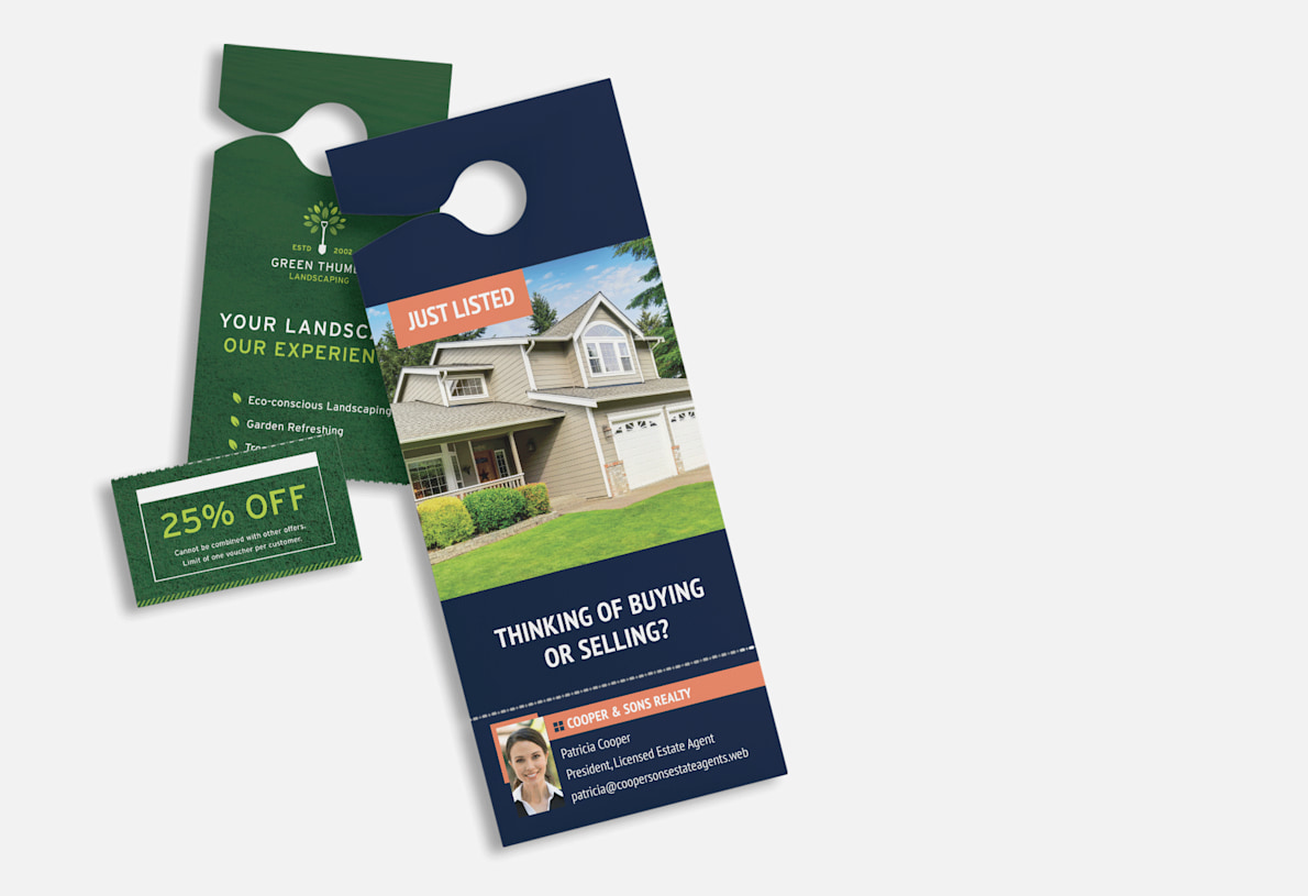 Marketing Door Hangers - Pack of 25 – Real Estate Supply Store