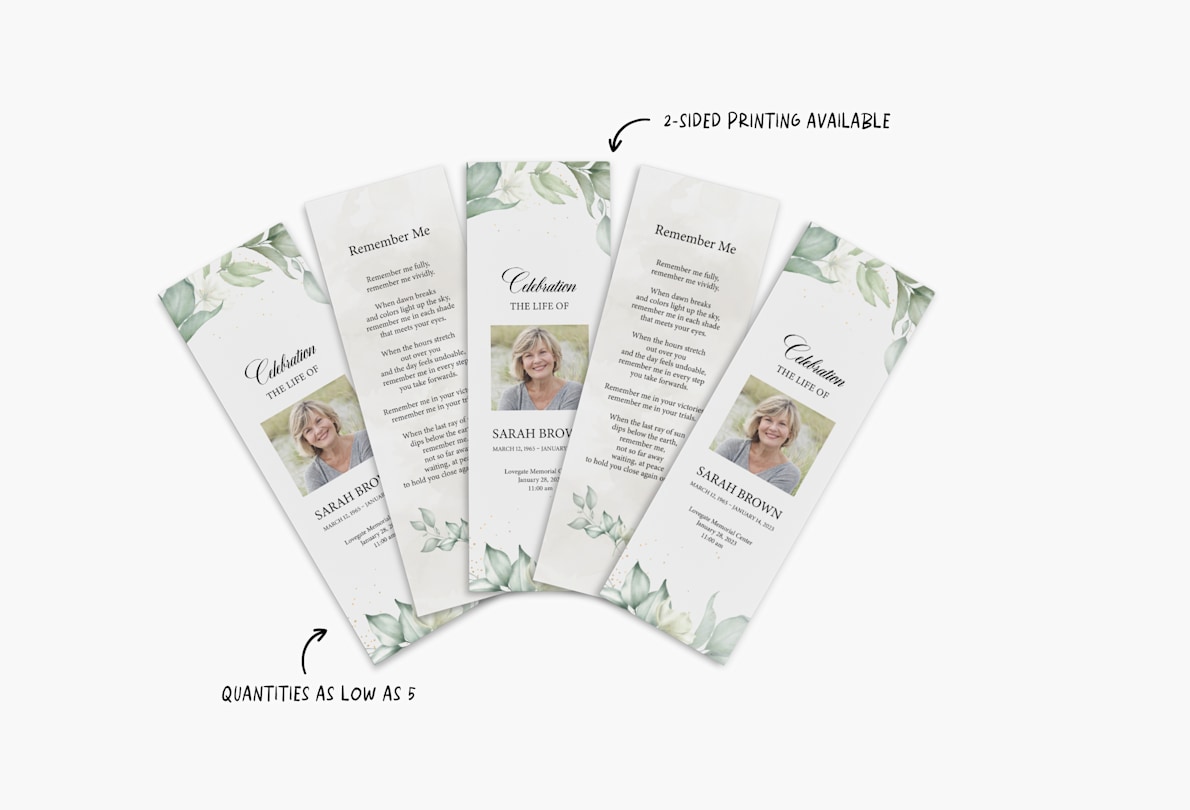 Custom Bookmarks, Personalized Bookmarks Printing | VistaPrint