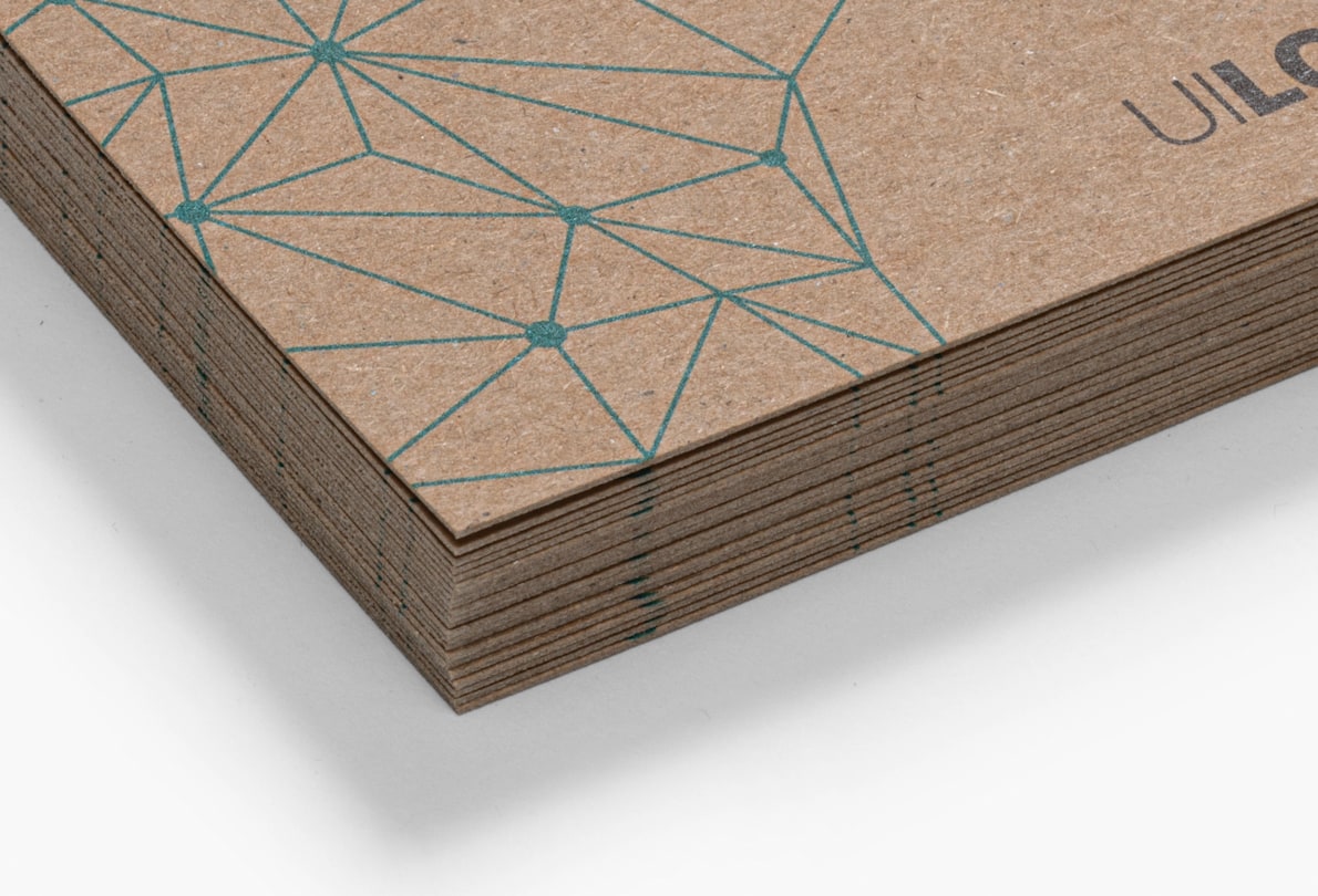 Kraft top paper flyers