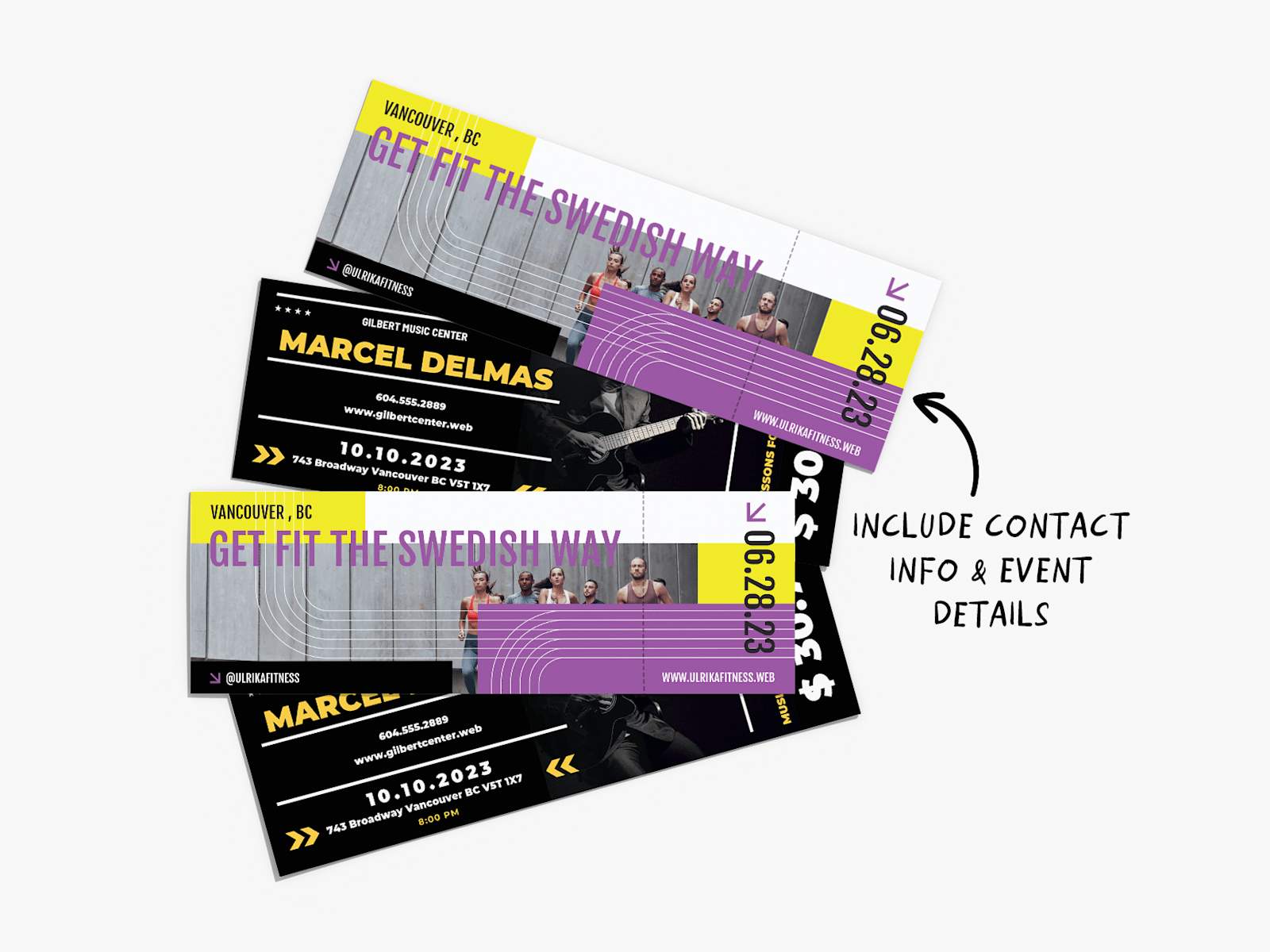 Custom Ticket Printing VistaPrint