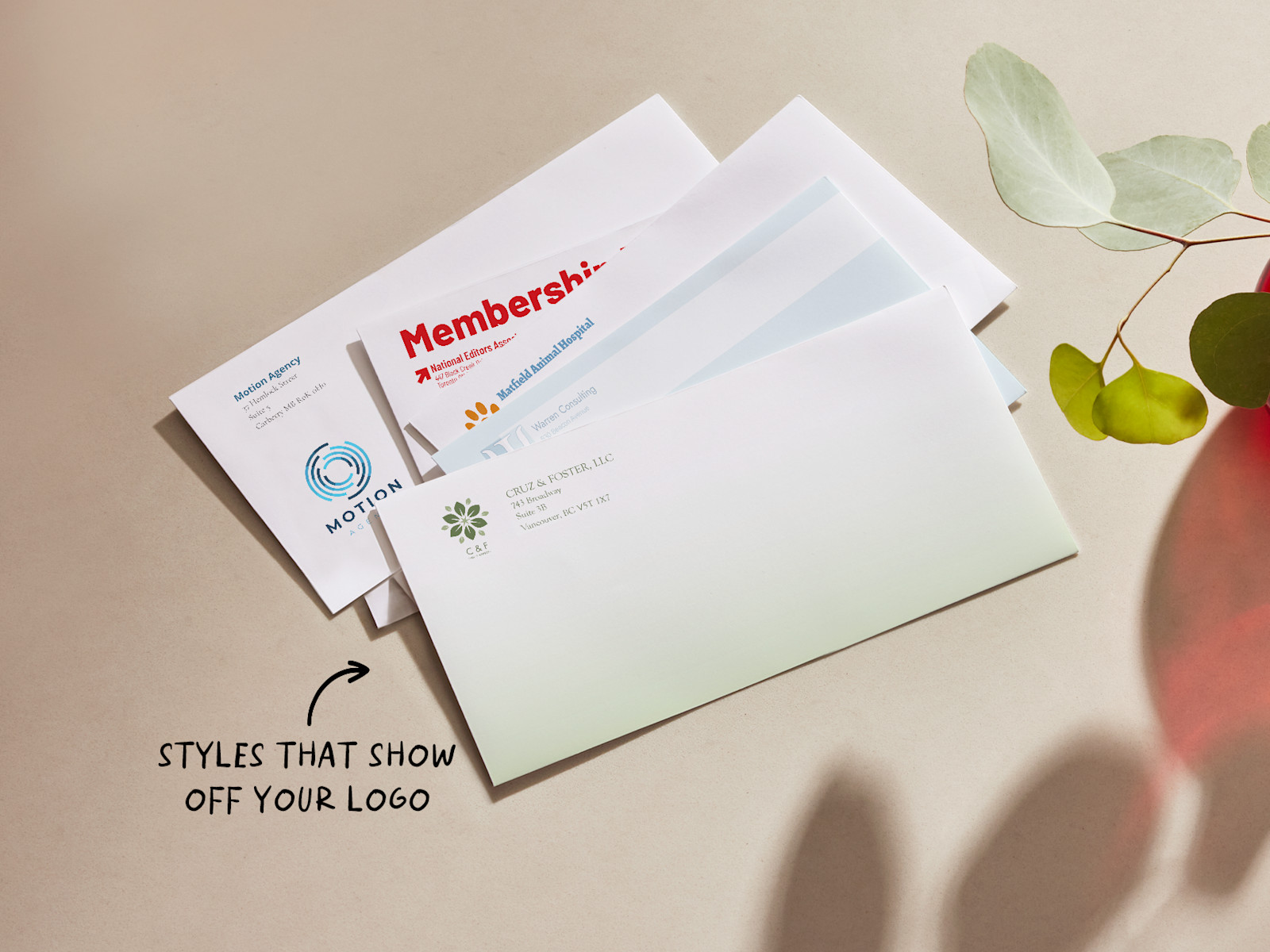 Standard Envelopes, Professional Branded Envelopes VistaPrint