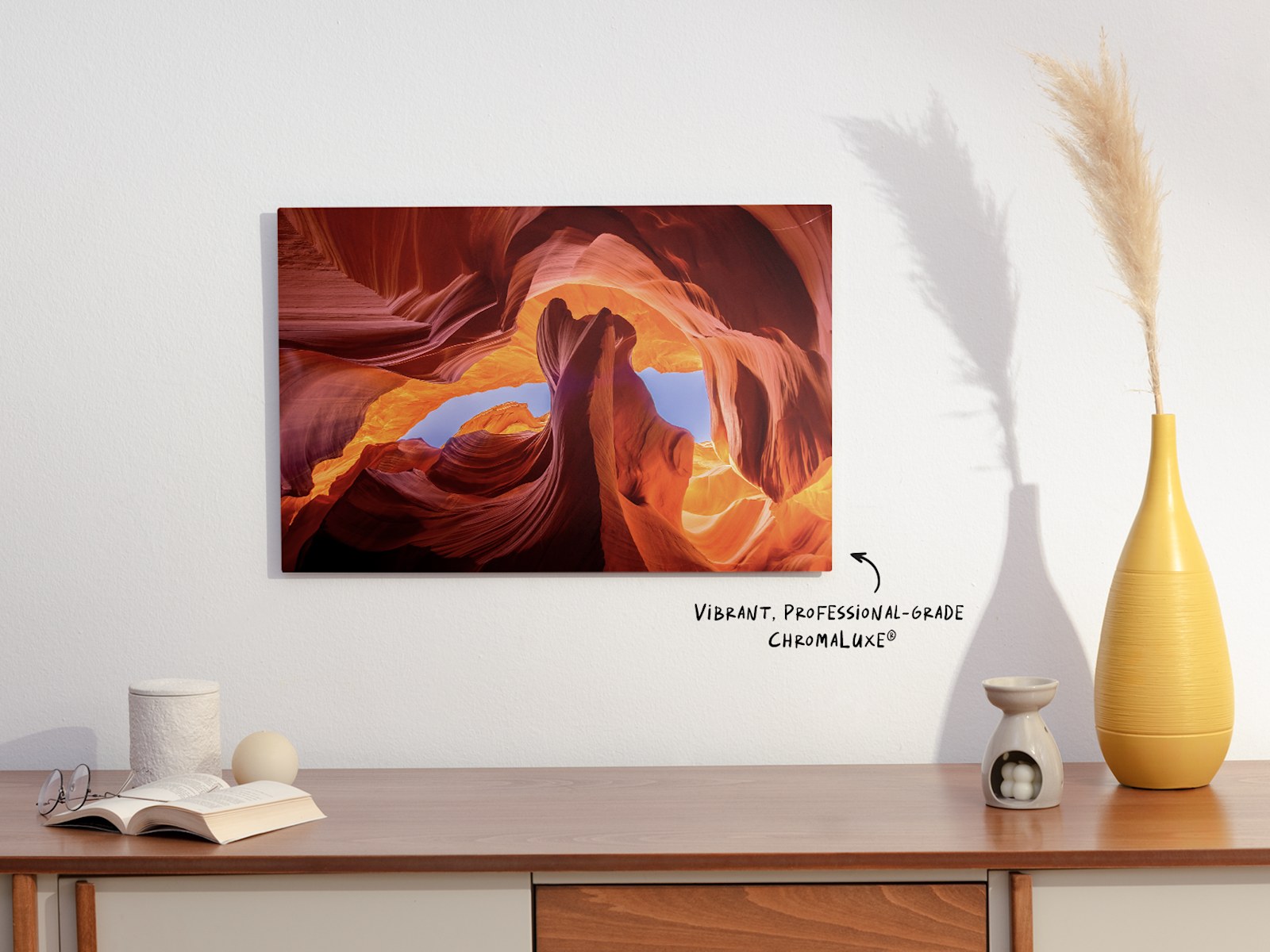 Point star canvas metallic outlet