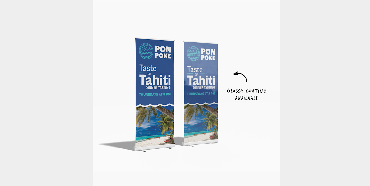 Retractable Banners: Custom Printing | VistaPrint CA