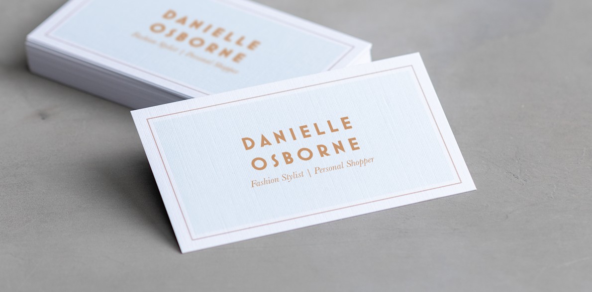 Custom Linen Business Cards VistaPrint