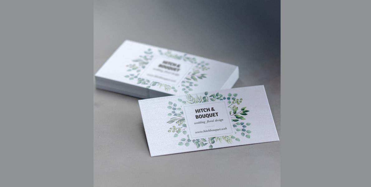 Pearl Business Cards, Pearl Paper Stock VistaPrint