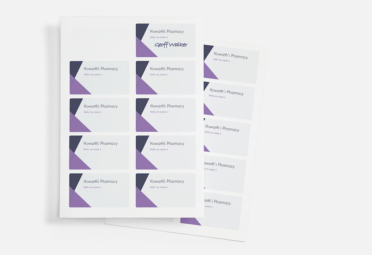 Custom Name Tags & Name Stickers VistaPrint CA