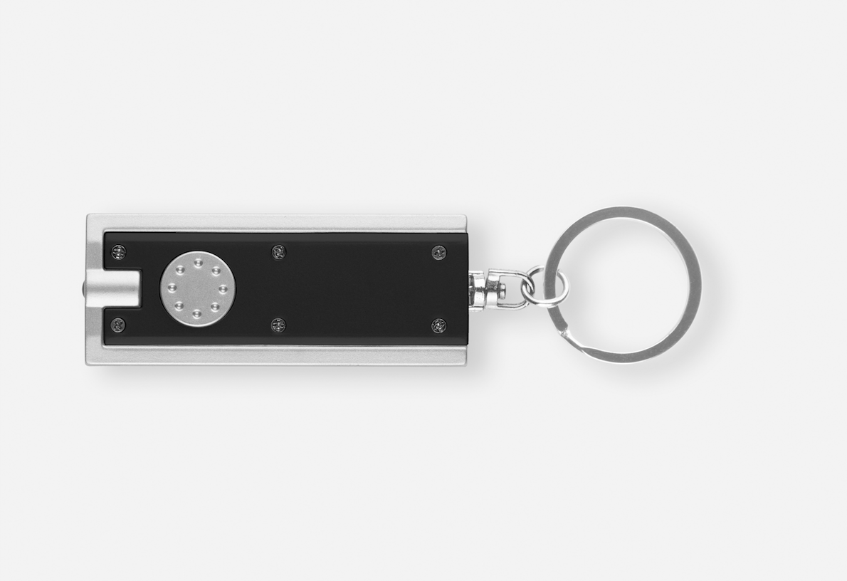 Rectangular Keychain with Light | Vistaprint Canada