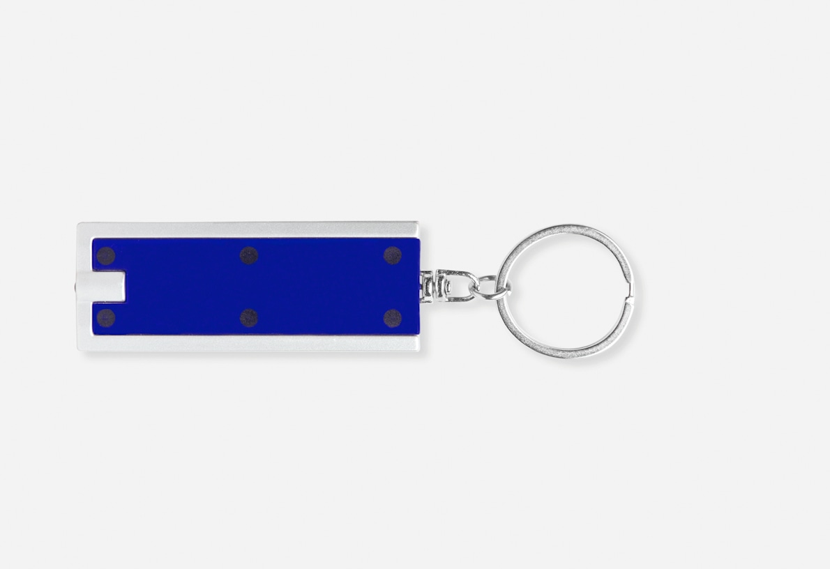 Flat discount keychain flashlight