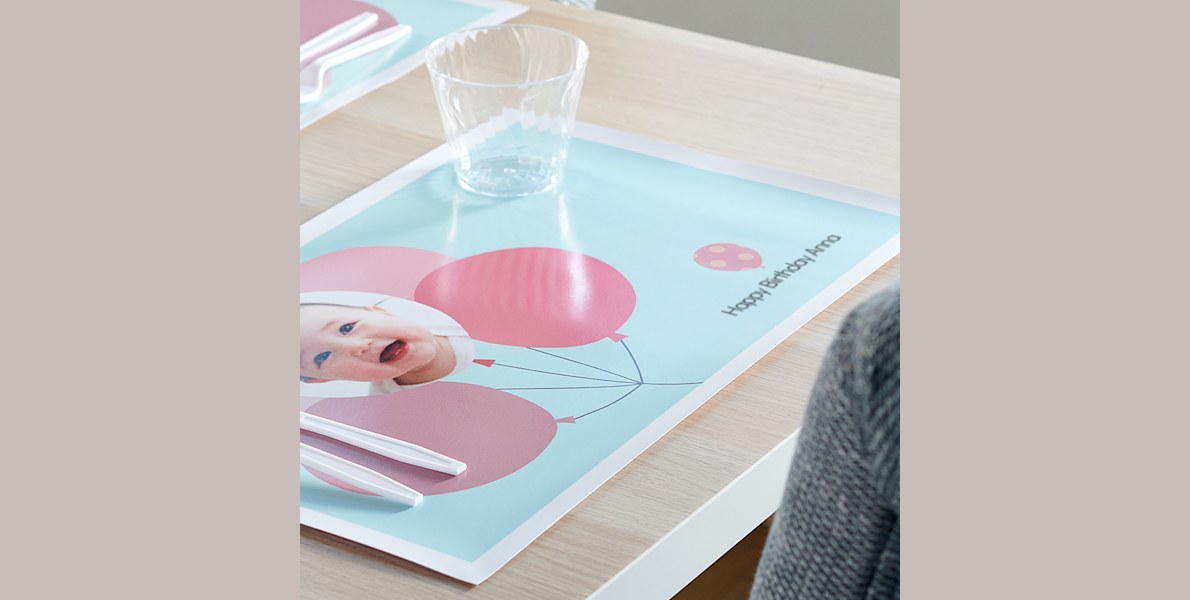 Personalised Table Mats | Vistaprint