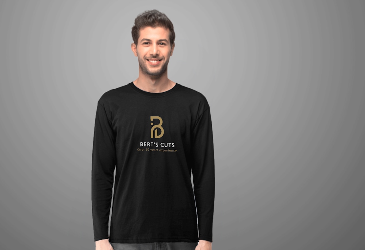 Long-Sleeve Basic T-shirt Printing | VistaPrint