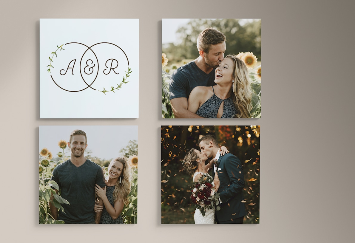 Stickable photo tiles online