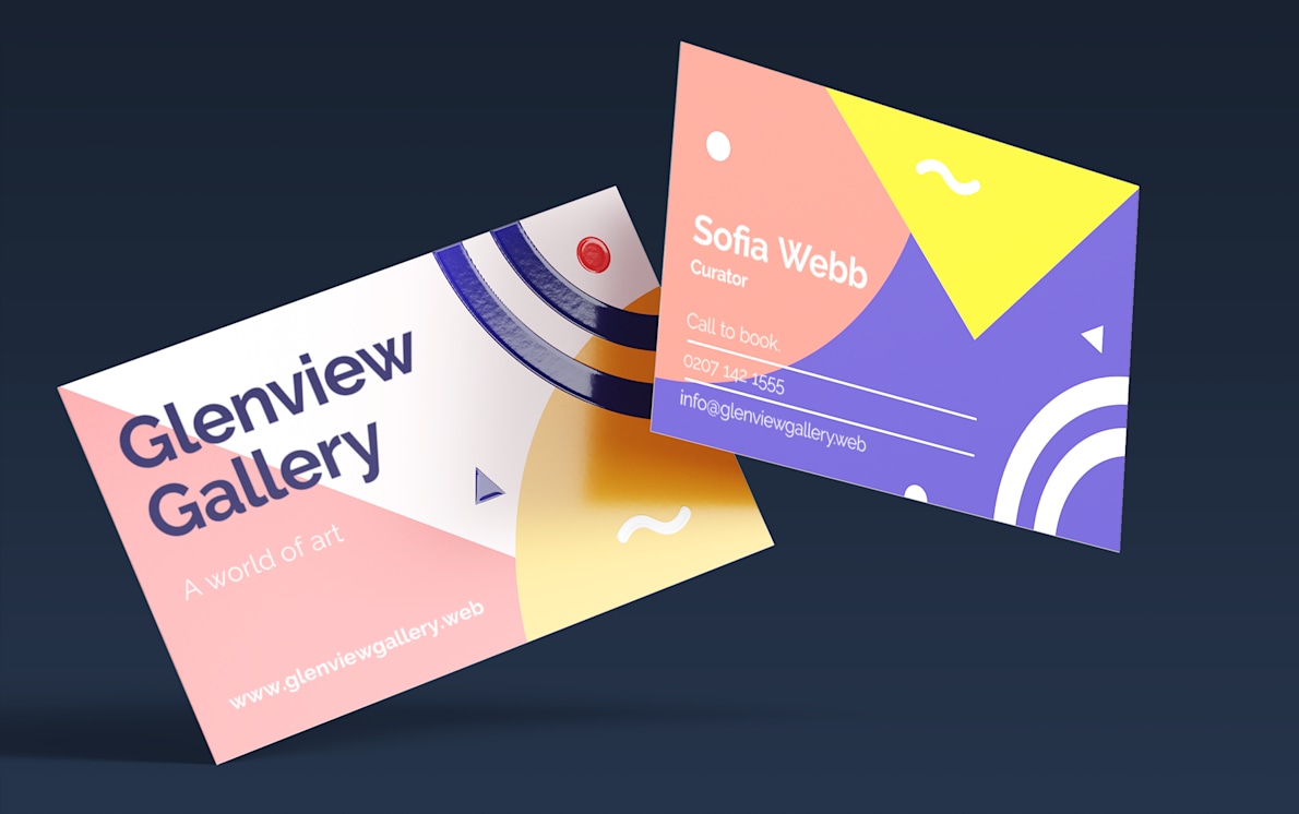 Spot UV Business Cards 2