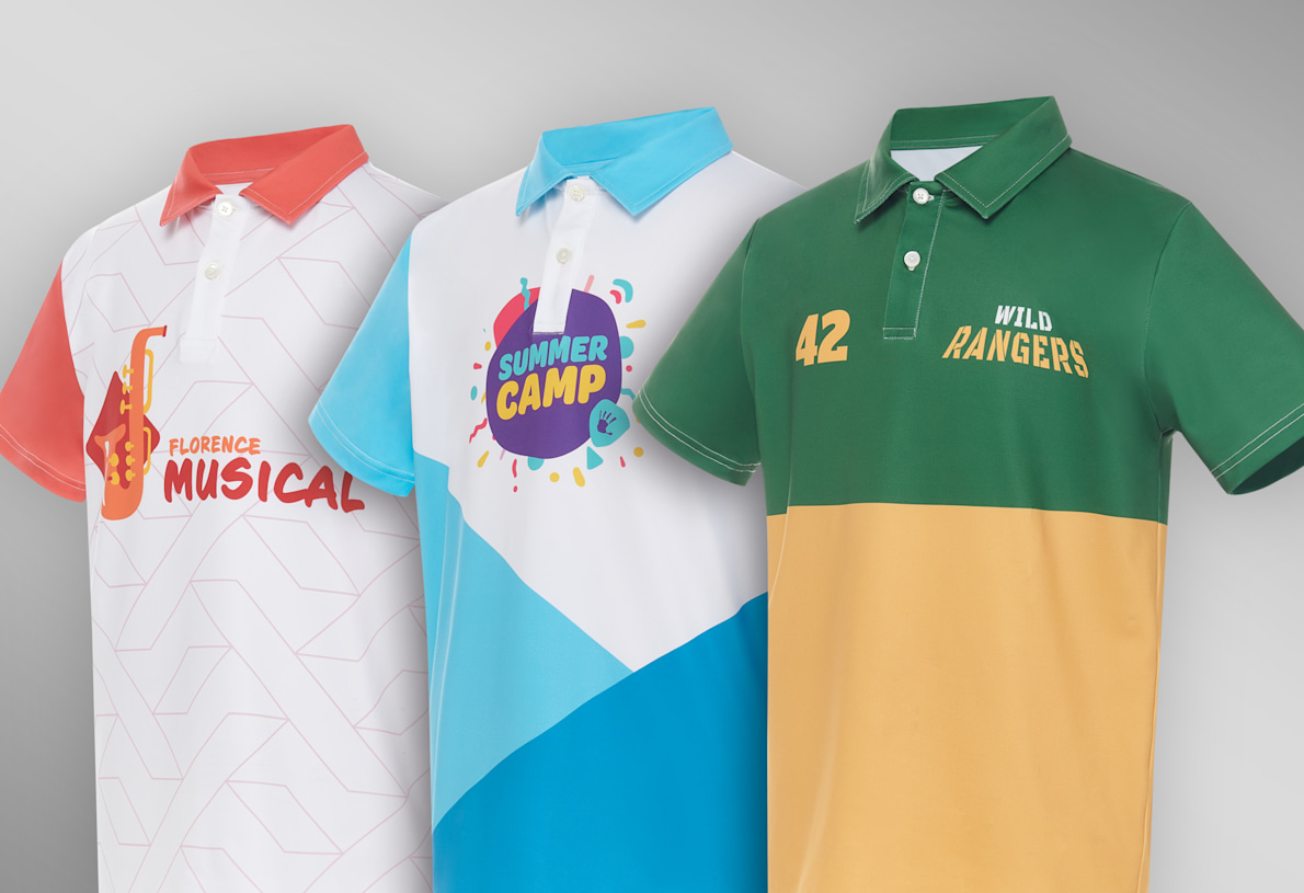 Full Custom Performance Kids Polo Shirt